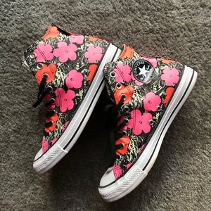 Converse *Andy Warhol* Flowers Print High Tops